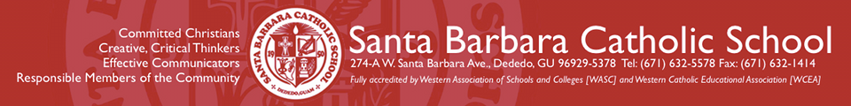 • Santa Barbara Catholic School | 62 years of educating mind, heart, and spirit!
