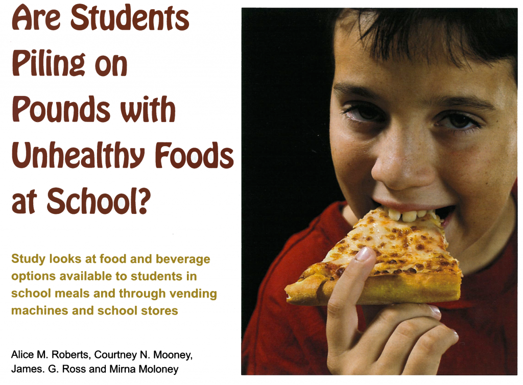 Are Students Piling on Pounds with Unhealthy Foods at School?