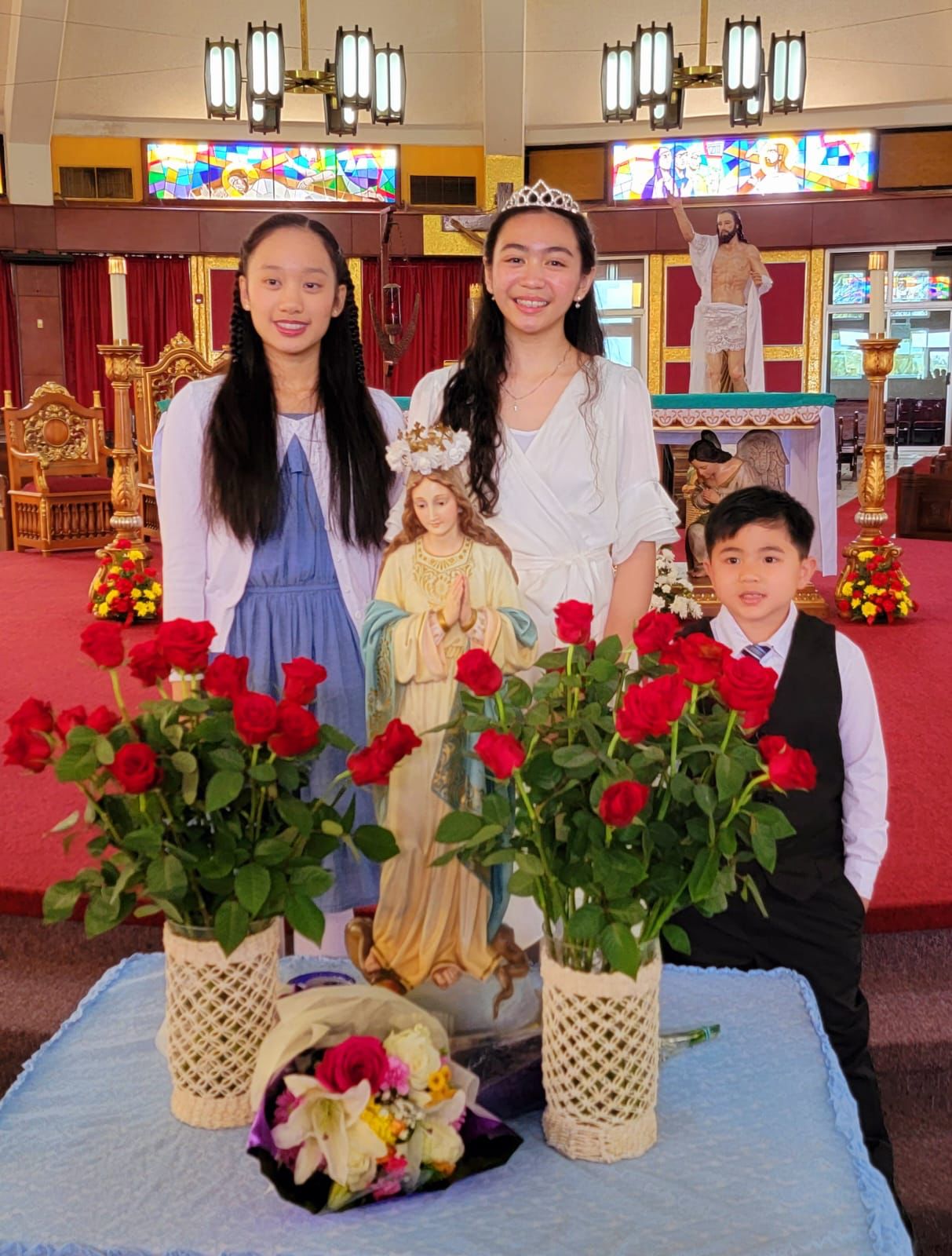 May Crowning 2023 Santa Barbara Catholic School • Guam